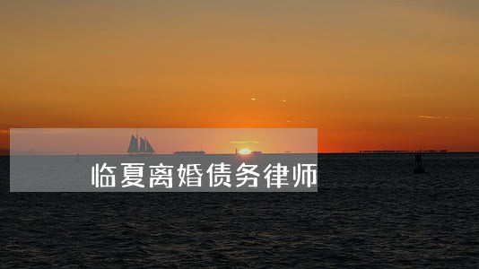 临夏离婚债务律师 临夏离婚债务律师