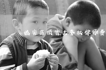 临安区损害名誉权律师费用 临安区损害名誉权律师费用