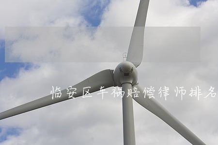 临安区车祸赔偿律师排名 临安区车祸赔偿律师排名