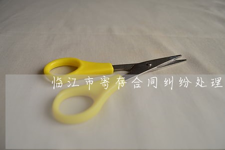 临江市寄存合同纠纷处理律师 临江市寄存合同纠纷处理律师
