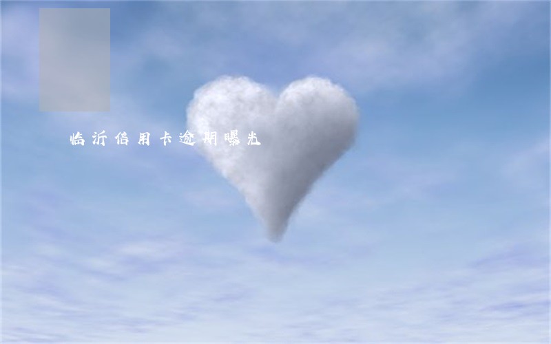临沂信用卡逾期曝光