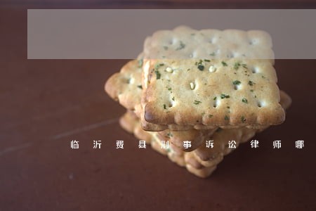 临沂费县刑事诉讼律师哪里找 临沂费县刑事诉讼律师哪里找