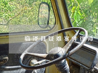 临泽县疑难案件律师 临泽县疑难案件律师
