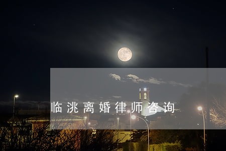临洮离婚律师咨询 临洮离婚律师咨询