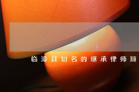 临漳县知名的继承律师辩护