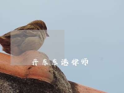 丹东东港律师