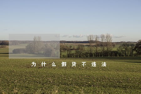 为什么假货不违法 为什么假货不违法