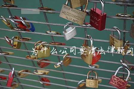 为什么公司要请法律顾问 为什么公司要请法律顾问