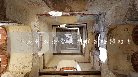 为什么法院又判我在赔偿对方 为什么法院又判我在赔偿对方