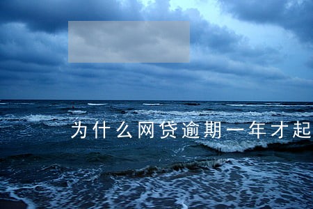 为什么网贷逾期一年才起诉 为什么网贷逾期一年才起诉