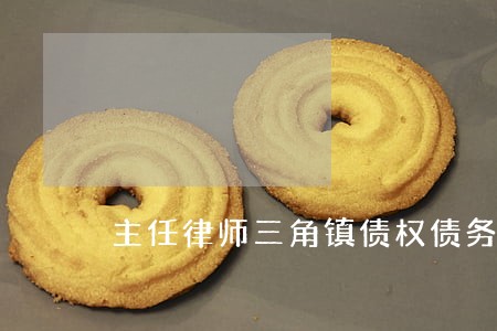 主任律师三角镇债权债务在线律师 主任律师三角镇债权债务在线律师