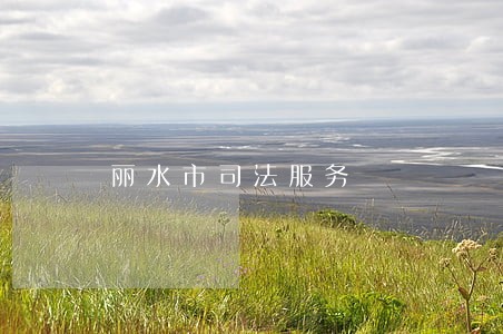 丽水市司法服务 丽水市司法服务