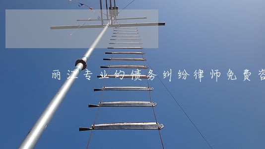 丽江专业的债务纠纷律师免费咨询