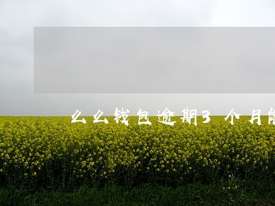 么么钱包逾期3个月能坐动车吗 么么钱包逾期3个月能坐动车吗