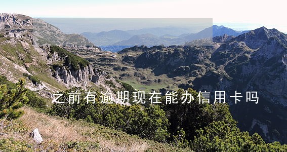之前有逾期现在能办信用卡吗 之前有逾期现在能办信用卡吗