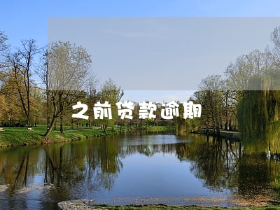 之前贷款逾期 之前贷款逾期