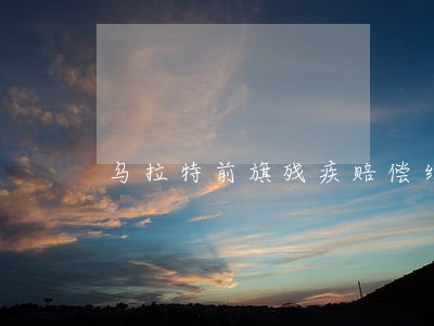 乌拉特前旗残疾赔偿纠纷律师 乌拉特前旗残疾赔偿纠纷律师