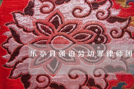 乐亭县强迫劳动罪律师团队 乐亭县强迫劳动罪律师团队