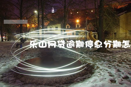 乐山网贷逾期停息分期怎么协商 乐山网贷逾期停息分期怎么协商