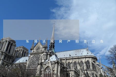 乐清法院房产拍卖公告