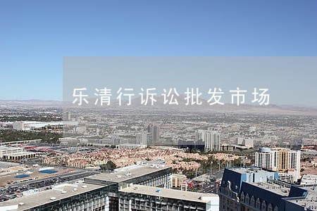 乐清行诉讼批发市场 乐清行诉讼批发市场