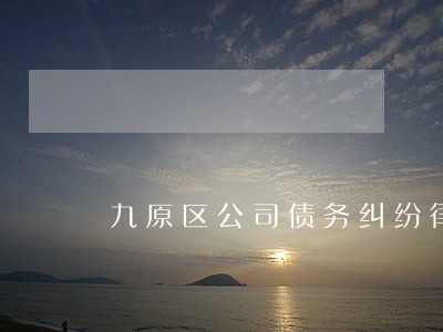 九原区公司债务纠纷律师推荐 九原区公司债务纠纷律师推荐