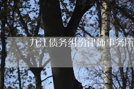 九江债务纠纷律师事务所排名 九江债务纠纷律师事务所排名