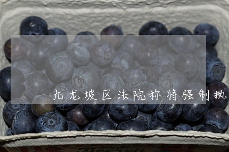 九龙坡区法院称将强制执行 九龙坡区法院称将强制执行