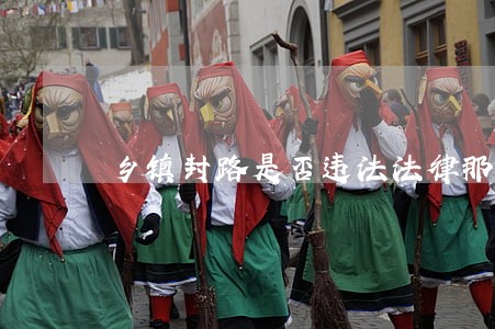 乡镇封路是否违法法律那一条