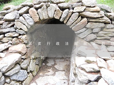 买卖行政法规规定的经营许可证或者批准文件的