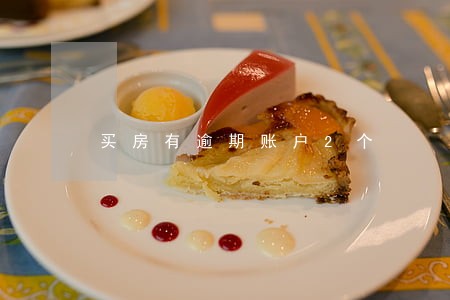 买房有逾期账户2个 买房有逾期账户2个