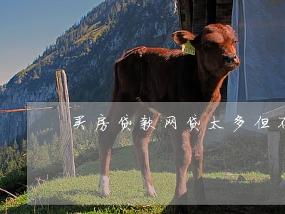买房贷款网贷太多但不逾期 买房贷款网贷太多但不逾期