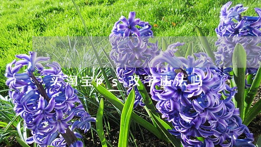 买淘宝ps改字违法吗 买淘宝ps改字违法吗