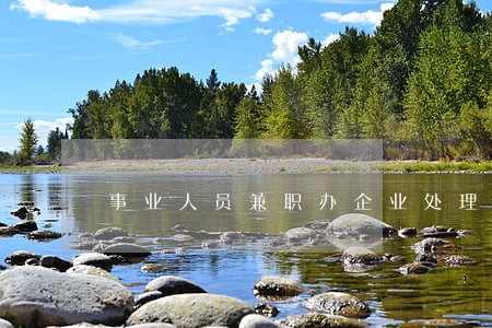 事业人员兼职办企业处理法规 事业人员兼职办企业处理法规