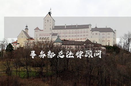 事务部总法律顾问