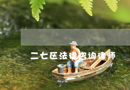 二七区法律咨询律师 二七区法律咨询律师