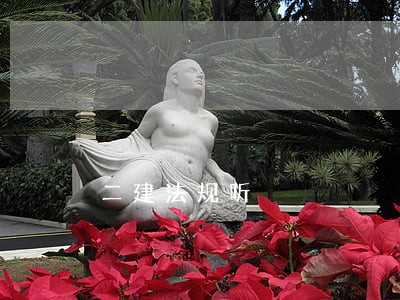 二建法规听 二建法规听