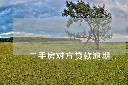 二手房对方贷款逾期 二手房对方贷款逾期