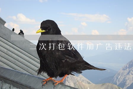 二次打包软件加广告违法