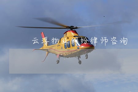 云浮物业纠纷律师咨询 云浮物业纠纷律师咨询