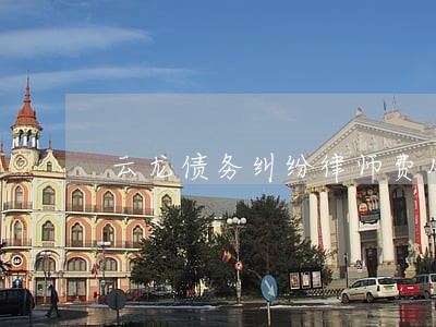 云龙债务纠纷律师费用 云龙债务纠纷律师费用