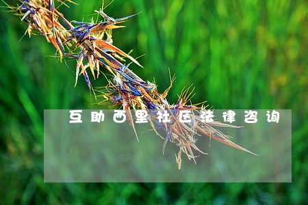 互助西里社区法律咨询 互助西里社区法律咨询