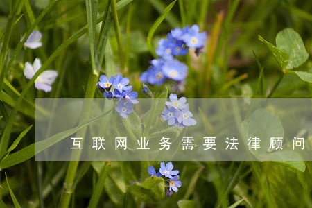 互联网业务需要法律顾问 互联网业务需要法律顾问