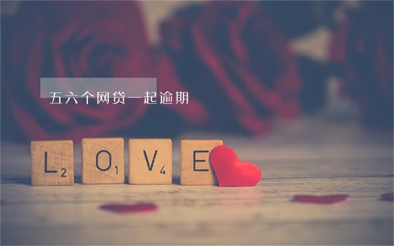 五六个网贷一起逾期 五六个网贷一起逾期