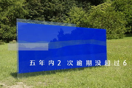 五年内2次逾期没超过60天 五年内2次逾期没超过60天