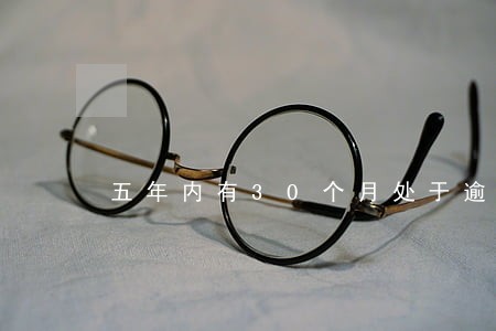 五年内有30个月处于逾期状态 五年内有30个月处于逾期状态