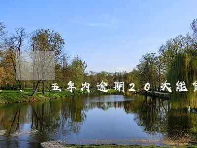 五年内逾期20次能贷款吗 五年内逾期20次能贷款吗