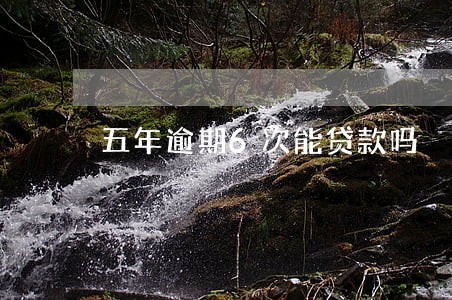 五年逾期6次能贷款吗 五年逾期6次能贷款吗