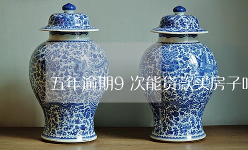五年逾期9次能贷款买房子吗 五年逾期9次能贷款买房子吗