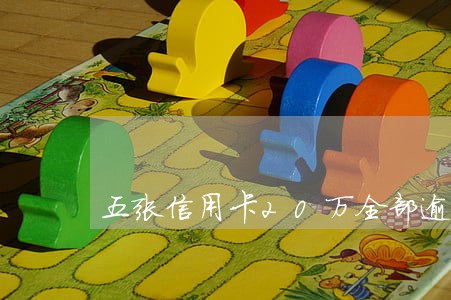五张信用卡20万全部逾期 五张信用卡20万全部逾期